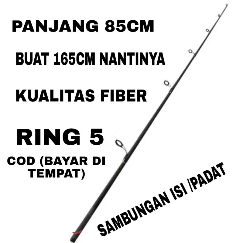 SAMBUNGAN JORAN ATAS FIBER SOLID, SAMBUNGAN JORAN MAGURO, SAMBUNGAN JORAN KENZI SAMBUNGAN JORAN DAIDO Pancing Umpan 4