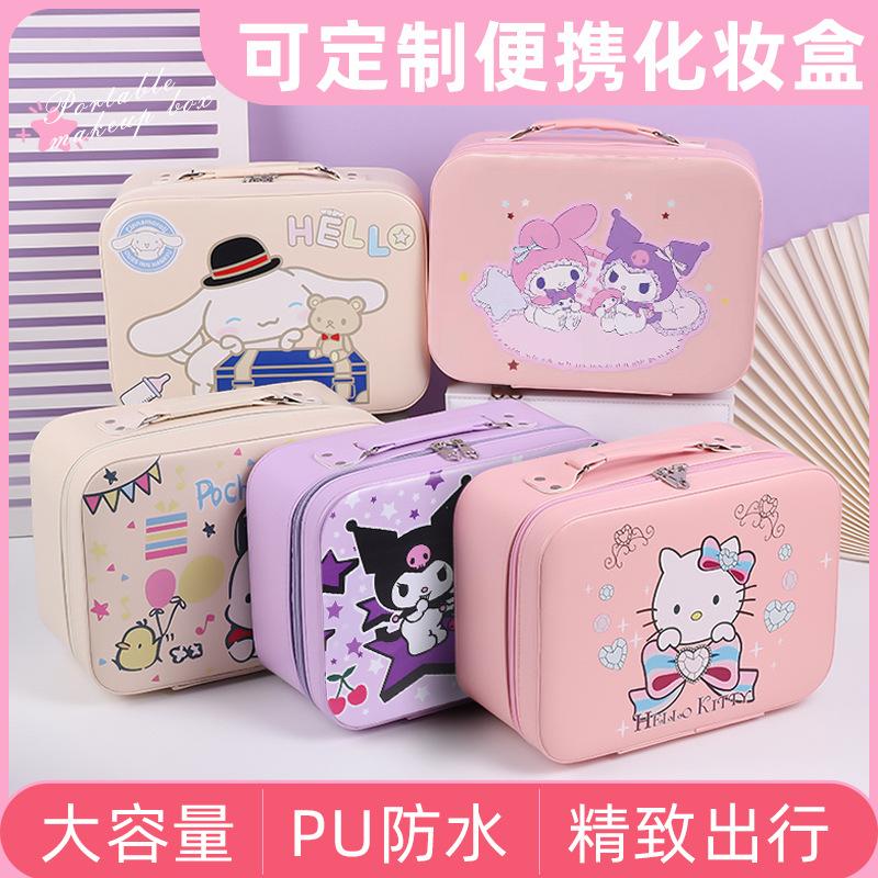 Product Introduction of Túi Đựng Mỹ Phẩm Sanrio Hoạt Hình, Cầm Tay, Dung Tích Lớn, Hộp Đựng Đồ Trang Điểm Cầm Tay, Quà Tặng Cầm Tay, Lưu Trữ Goka, Clow M Bag Nam 0