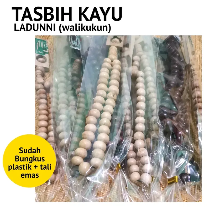 souvenir tasbih kayu laduni atau walikukun Umroh Muslim 2