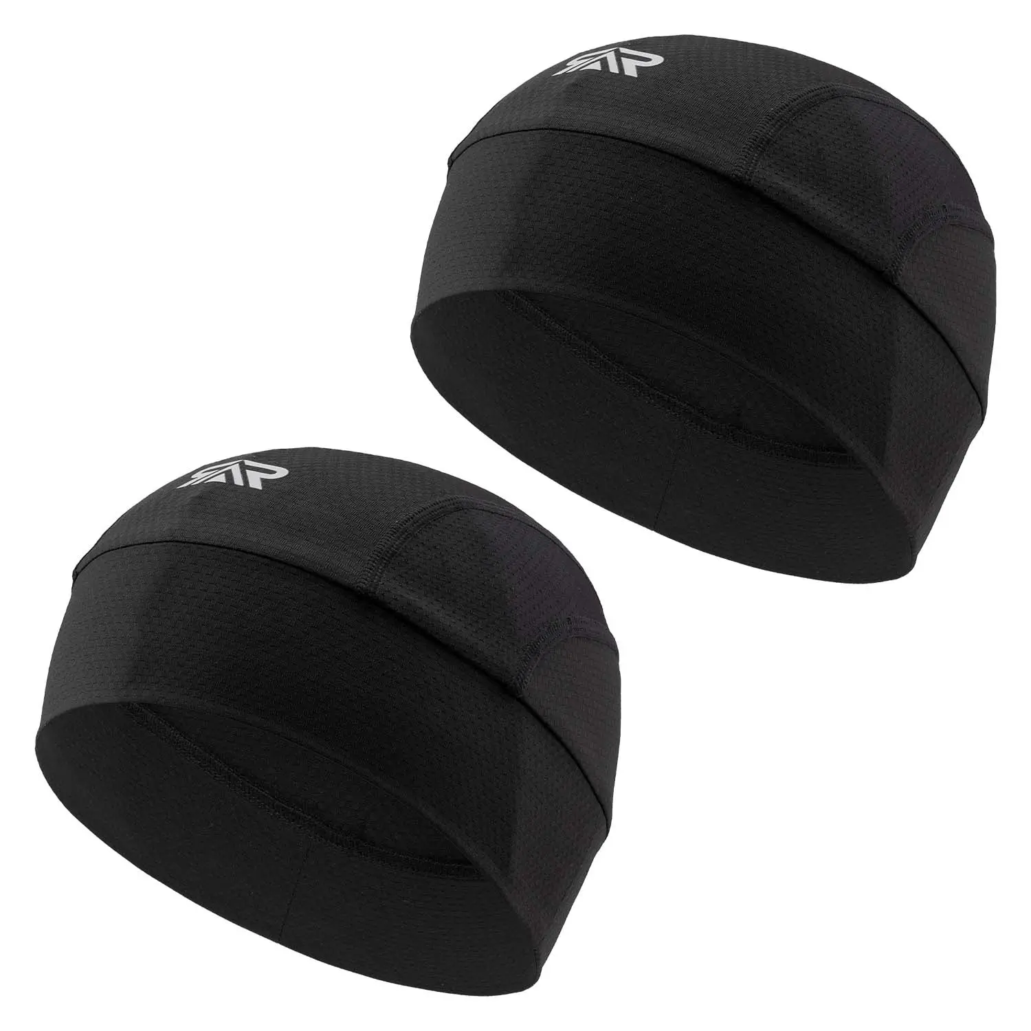 Cooling Skull Cap Helmet Liner, 2 /3 Counts Sweat Wicking Cycling Running Beanie, Motorcycle Hat for Men & Women