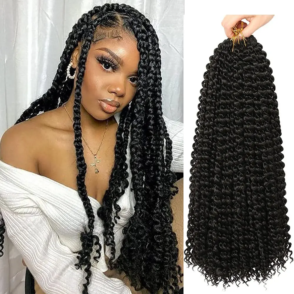 European Wig Passion Twist Synthetic Wig Water Wave Crochet In Stock,Synthetic Heat Resistant HD Lace Front Wigs for Party, Daily Use, Wigs Ready To Wear annie's  wig magic  mb  bond  glue  wig