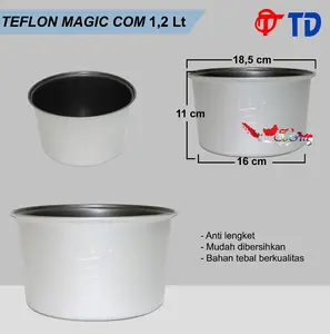 PANCI Penanak Nasi 1.2L TEFLON MAGIC COM TEPLON 1,2L 1,8L Pendek&tinggi