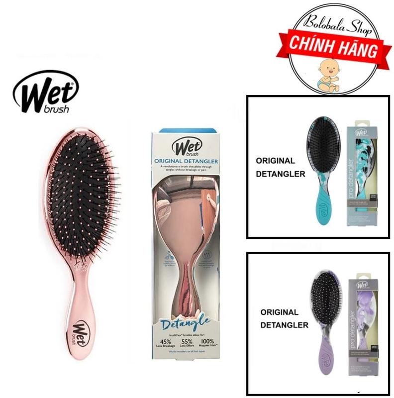 Lược gỡ rối Wet Brush - Chống gẫy rụng tóc, kích thích mọc tóc