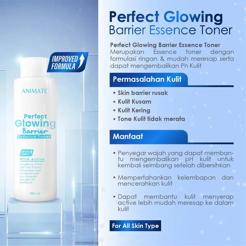 Animate Perfect Glowing Barrier Series 5in1 | Paket Skincare Glowing 3