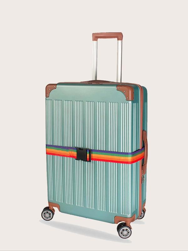 LGBT Portable Rainbow Stripe Print Luggage Strap, Nylon Travel Belt for Suitcase, Bag, Carry-on 3