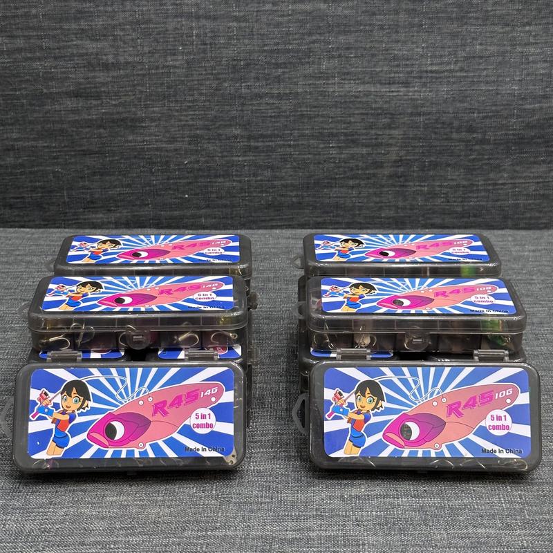   LK HÒA  MỒI CÂU CHUYÊN LURE CÁ SẮT R45  5 IN 1  NEW 2023 Bắt Cá Đi Câu Fishing Câu Cá 