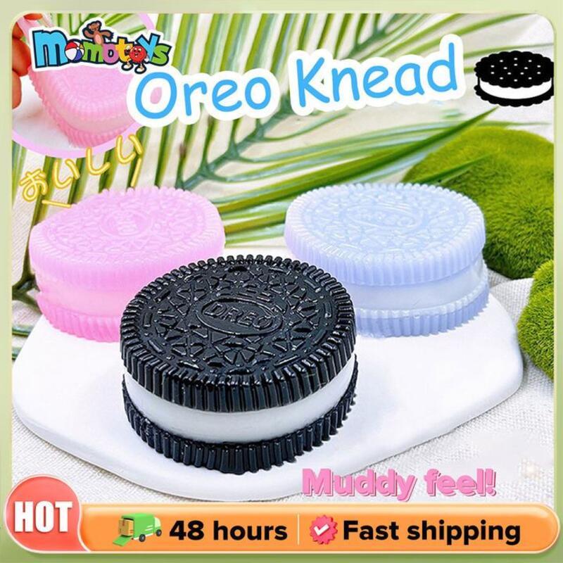 Product Introduction of Big oreo cat paw taba squishy stuffing mud cut squeeze toys gift for girls 0
