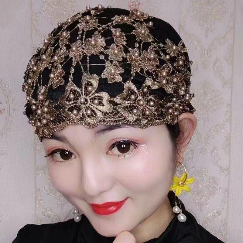 Product Introduction of Muslim Summer Hat Hui Mother Cover Headscarf Convenient Scarf Cover Toe Cap Cap Confinement Hat 5
