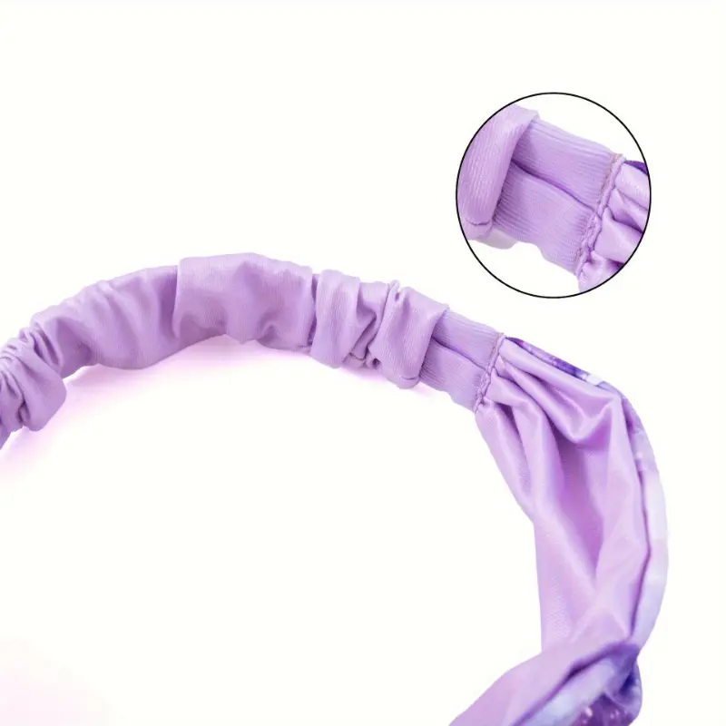 Cloud Pattern Unisex Sports Headband, Sweat-proof, Breathable And Comfortable Fabric Headband, Suitable For Outdoor Sports And Fitness 2