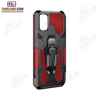 Gambar Case Shockproof Samsung A31 Armor Hardcase Stand Clip - Hitam, Standar dari Twelven com Kota Administrasi Jakarta Barat 2 Tokopedia