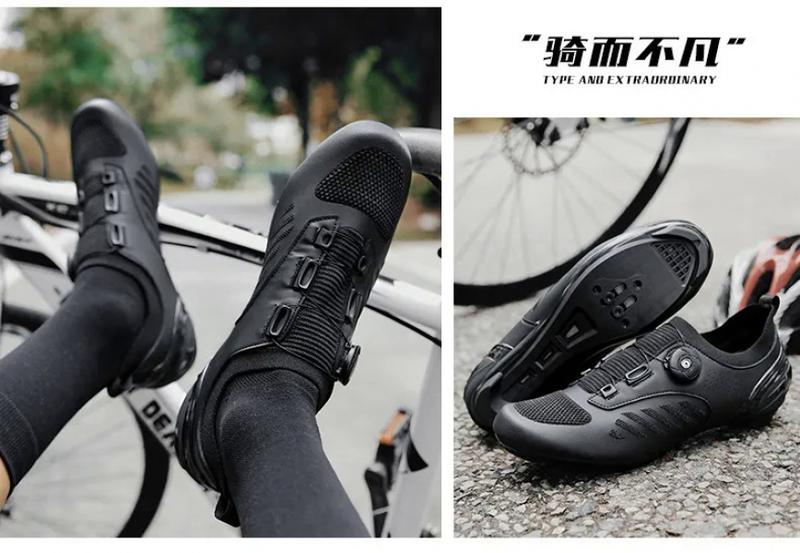 Product Introduction of New cycling shoes for men ultralight road bike shoes non-slip wear-resistant professional sport shoes outdoor sports mountain bike bycling shoes MTB size 36-47 39
