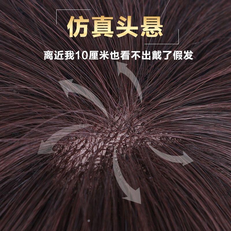 Product Introduction of Tóc Giả Trùm Đầu, Tóc Thẳng Dài Cho Nữ, Tóc Dài Như Thật, Tóc Mái Thẳng, Tóc Dài Trung Niên, Tóc Giả Cho Mẹ, Tóc Mái Thẳng, Tóc Dài Trung Bình Wig 12