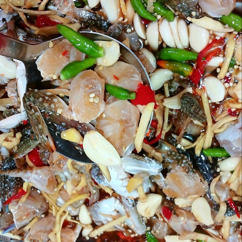  mắm ghẹ hủ 800gam _Mỹ Ghết 