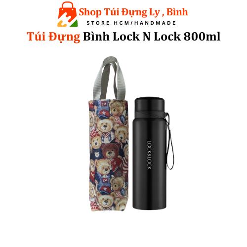 Túi Đựng Bình Giữ Nhiệt Thiết Kế Riêng Cho Bình Lock & Lock 800ml