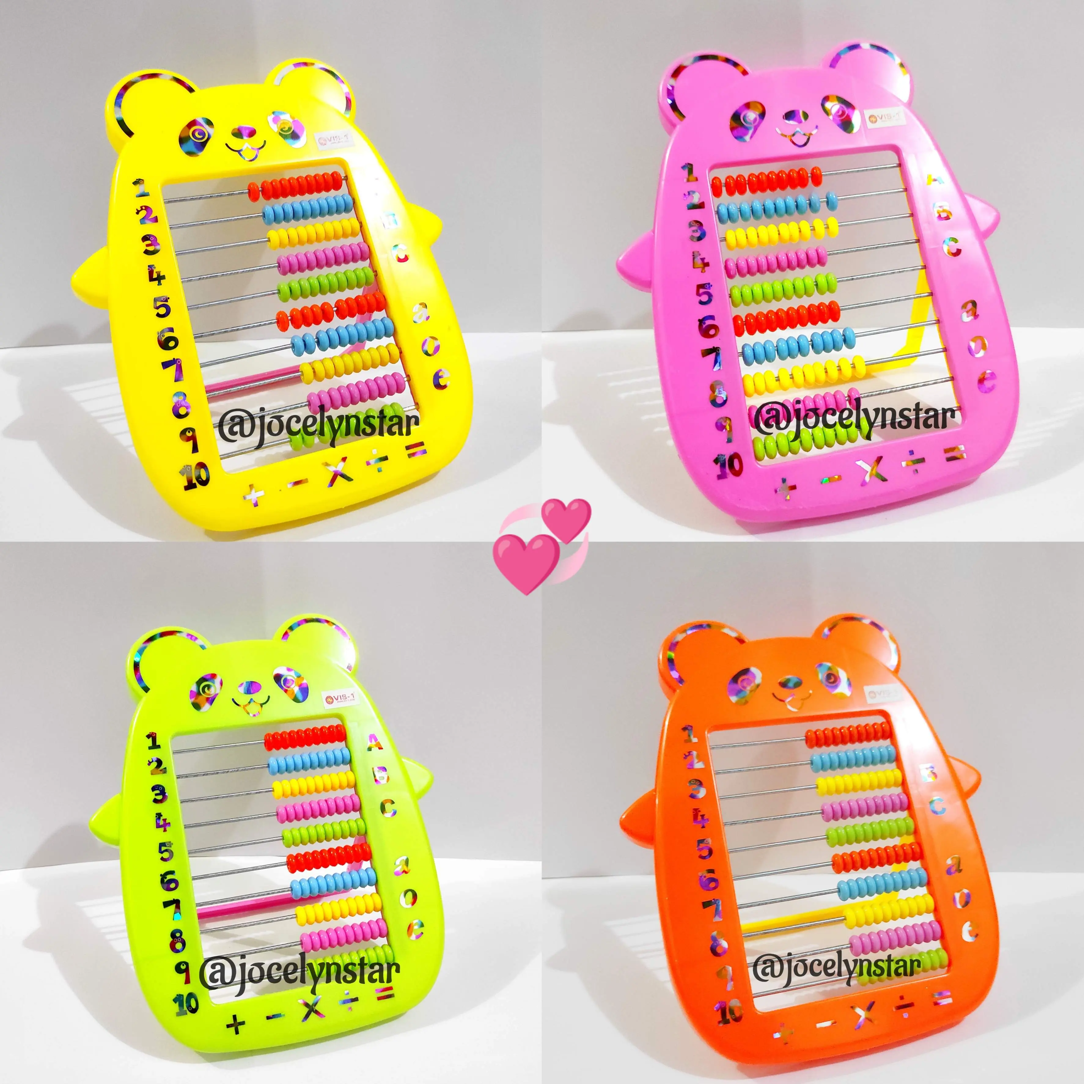 NEW Bear sempoa/ alat hitung/ sipoa/ matematika/ sempoa aritmatika/ matematika