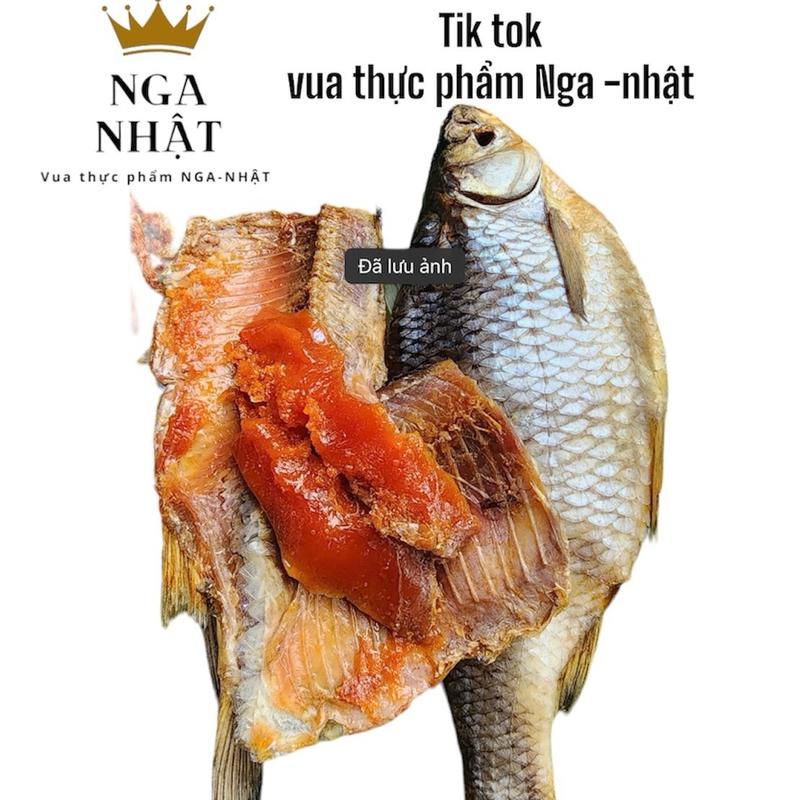Con (400-500)g cá khô astrakhan khổng lồ đặc sản nga loại nhiều thịt và trứng hàng tuyển Cay food