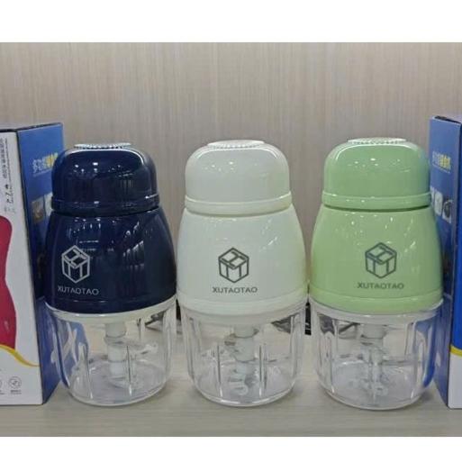  Máy Xay Cối Thủy Tinh,Xay thịt,Sinh tố Ăn Dặm Đa Năng Cầm Tay Dung Tích 300ml Với 6 Lưỡi Cho Bé  giao màu ngẫu nhiên   Sử dụng điện 220v Cắm điện trực tiếp khi sử dụng 