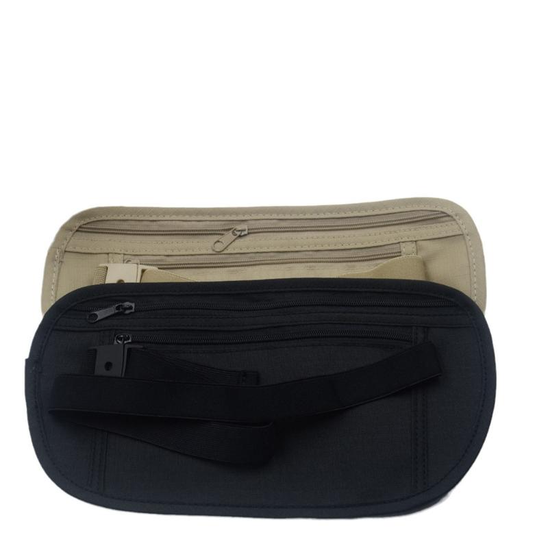 Invisible Travel Waist Packs Pouch for Passport Money Belt Bag Hidden Security Wallet Gift Travel Bag Chest Pack Money Waist Bag 4