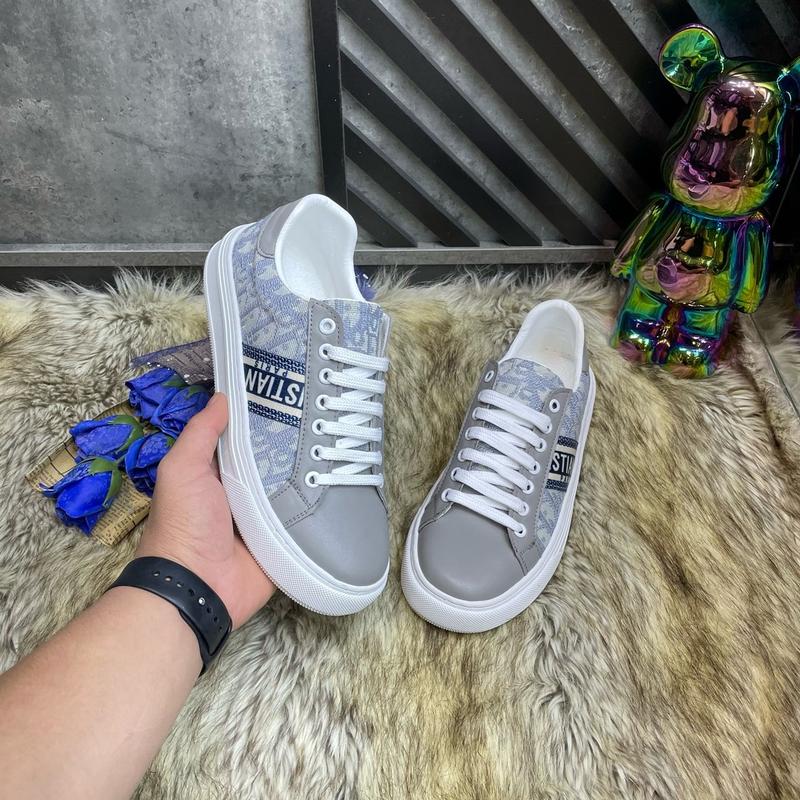 Giày Dây Buộc Nam Đế Cao Su Êm Chân Hoạ Tiết Thêu From Cứng Cáp Sneaker Shoes