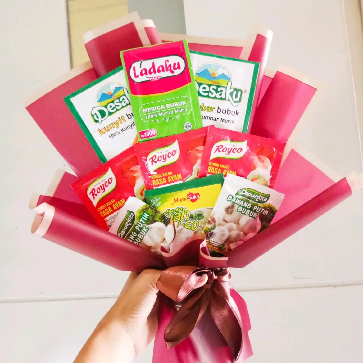 buket bumbu sachet Gift Food