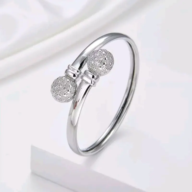 Gelang anak perempuan titanium anti karat asli ori berlapis emas putih Aksesoris Cantik Costume Fashion Kids 1