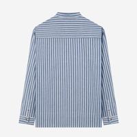 Gambar DUHA Baju Koko Linen Stripes Lengan Panjang - Blue White - Sayf - L dari Duha Muslim Wear Kota Tangerang 5 Tokopedia