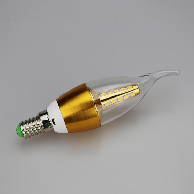 Bóng đèn led nến 5W- ánh sáng Vàng E14