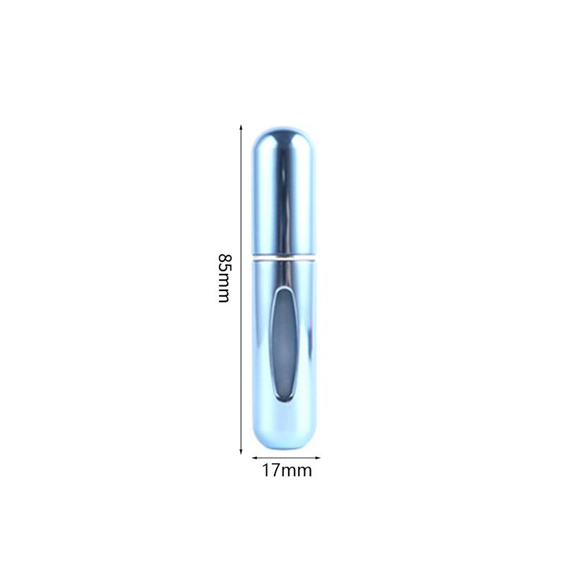 Product Introduction of Chai Nước Hoa Mini Cầm Tay Có Thể Nạp Lại Dung Tích 5ml, Có Đáy Xịt Bổ Sung Nước Hoa 6