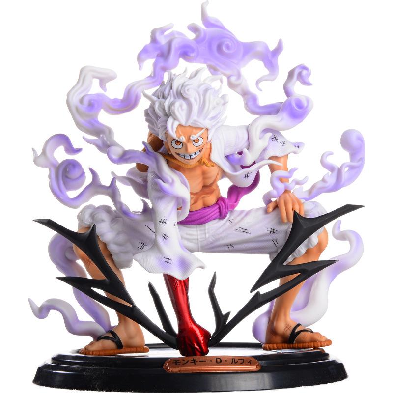 Mô hình OnePiece - Luffy Gear 5 Đấm Đất v1 - có Đế