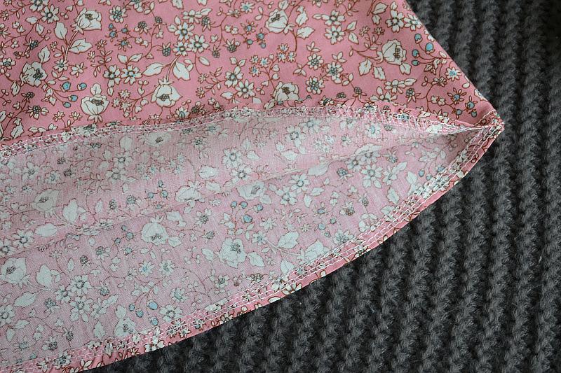 Product Introduction of Summer Children Sleeveless Bow Vest+shorts Floral Two-piece Suit 20