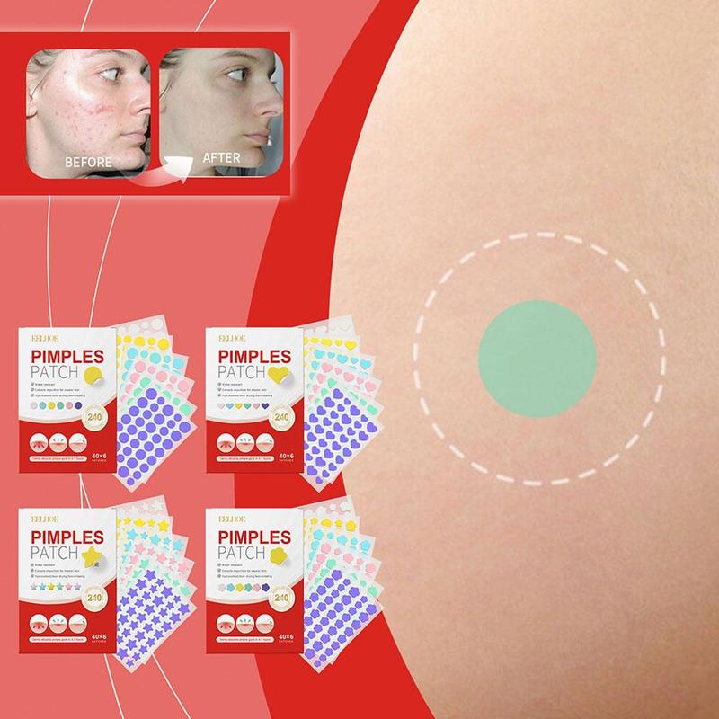 Product Introduction of 240pcs Salicylic Acid Acne Patch Colorful Heart Star Acne Shaped Pimple Patch N6S9 20