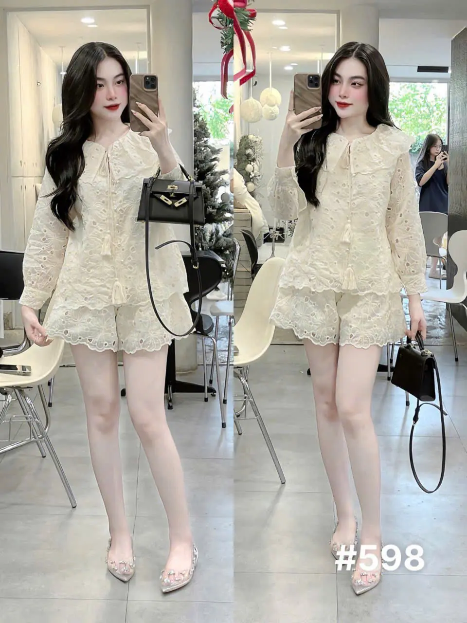 SÉT ĐỤC LỖ CỔ BÈO  CÓ 3 MÀU (598)