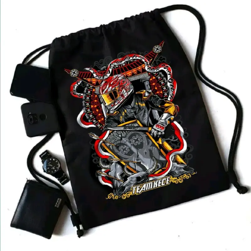 Tas serut gym sack pria wanita 1