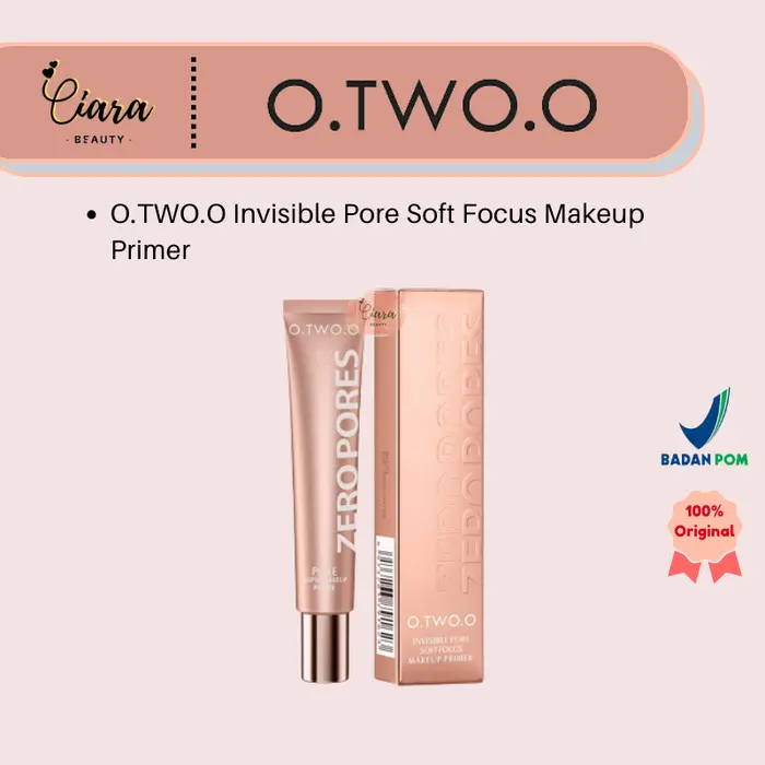 O.TWO.O Makeup Base Cream Invisible Pore Soft Focus Makeup Primer