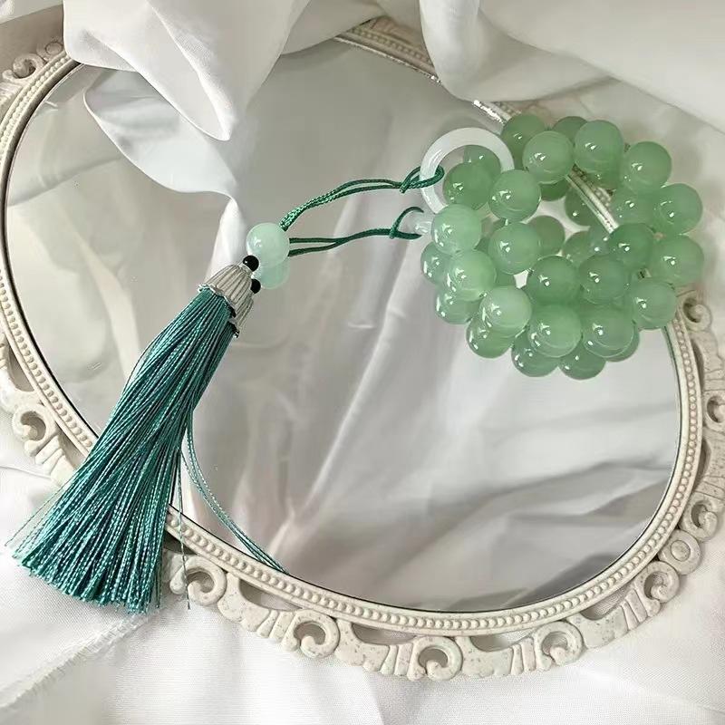 Product Introduction of Vòng Tay Obsidian Cầm Tay Dòng Nho, Phong Cách Trung Quốc, Dẻo Dai Và Thanh Lịch, Phong Cách Cấm, Cùng Phong Cách Như Người Nổi Tiếng Trên Internet, Đồ Thủ Công, Mảnh Tay Phụ Kiện Titan 5