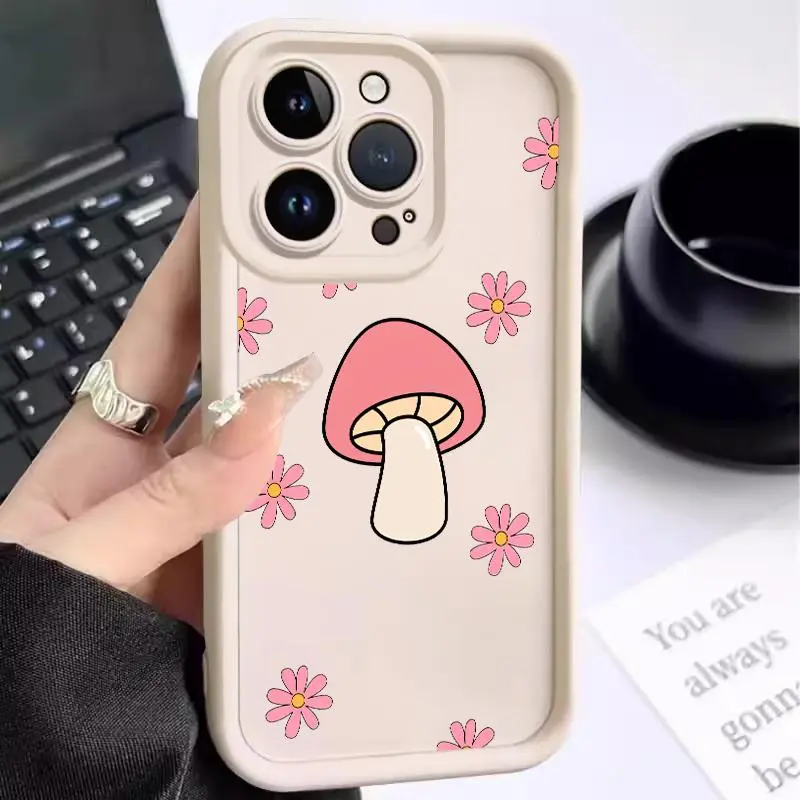 Pro Camera Case For OPPO A5 2018 AX5 A57 4G A54 A53 2020 A5 2020 A52 A53s A54s A55 4G A57s A57e A58 4G A58 5G A5s AX5s Slikon Cartoon Asparagus Softcase Handphone 1