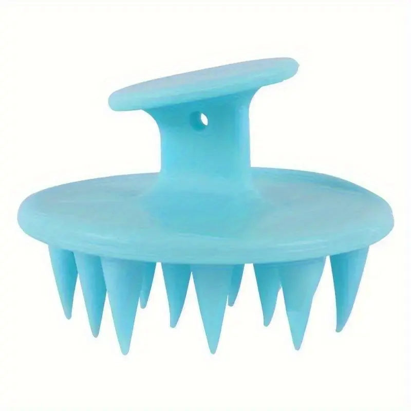 1pc Scalp Hair Massager Shampoo Comb Silicone Shampoo Brush Hair Washing Comb Bath Massage Brush Shower Brush Hair Styling Tools 8