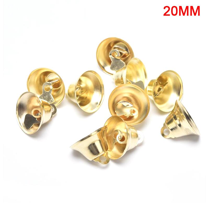Product Introduction of 10Pcs Small Jingle Bells  Bells Christmas Tree Party Decoration DIY Craft 34