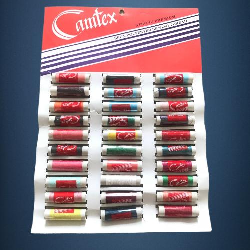 Product Introduction of 30 SPOOLS SEWING THREAD SINOLID 100 METERS SALE DISCOUNT CLEARANCE ASSORTED/BLACK /WHITE ON SALE 1
