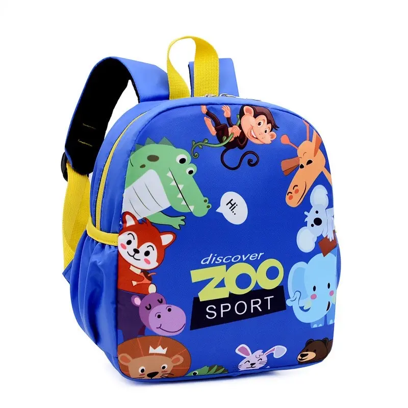 FX BAG #114 10inch Children's Backpack Cartoon Dinosaur Zoo Series Unisex  Nylon Material Zip Closure Lightweight Kindergarten Zoo Outing - TikTok  Shop Philippines