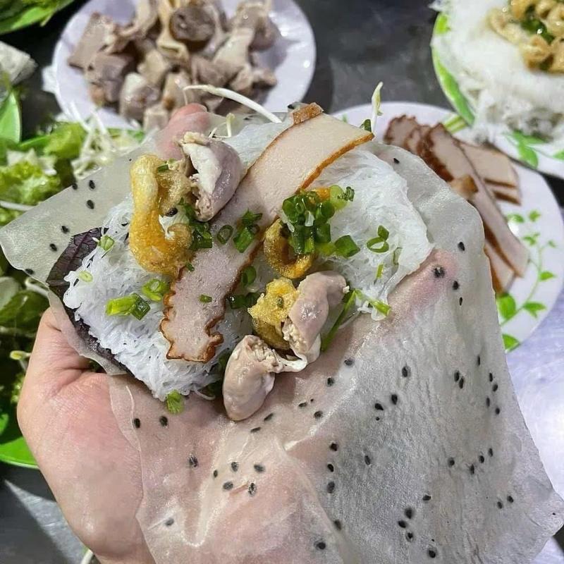 Bánh tráng mè đen chuẩn vị Miền Trung 3