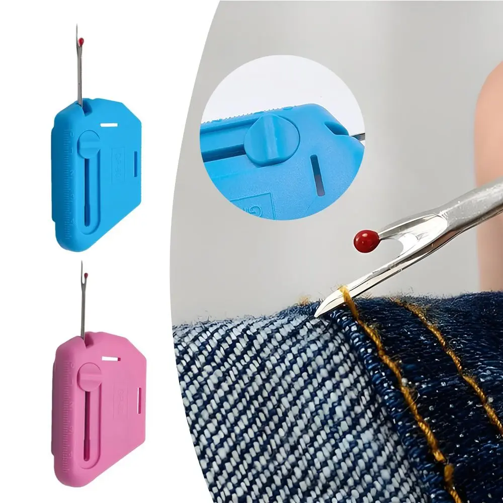 Portable Stretchable Picking Thread Remover Needlework with Scale Stitch Unpicker Seam Ripper Tool Sewing Supplies