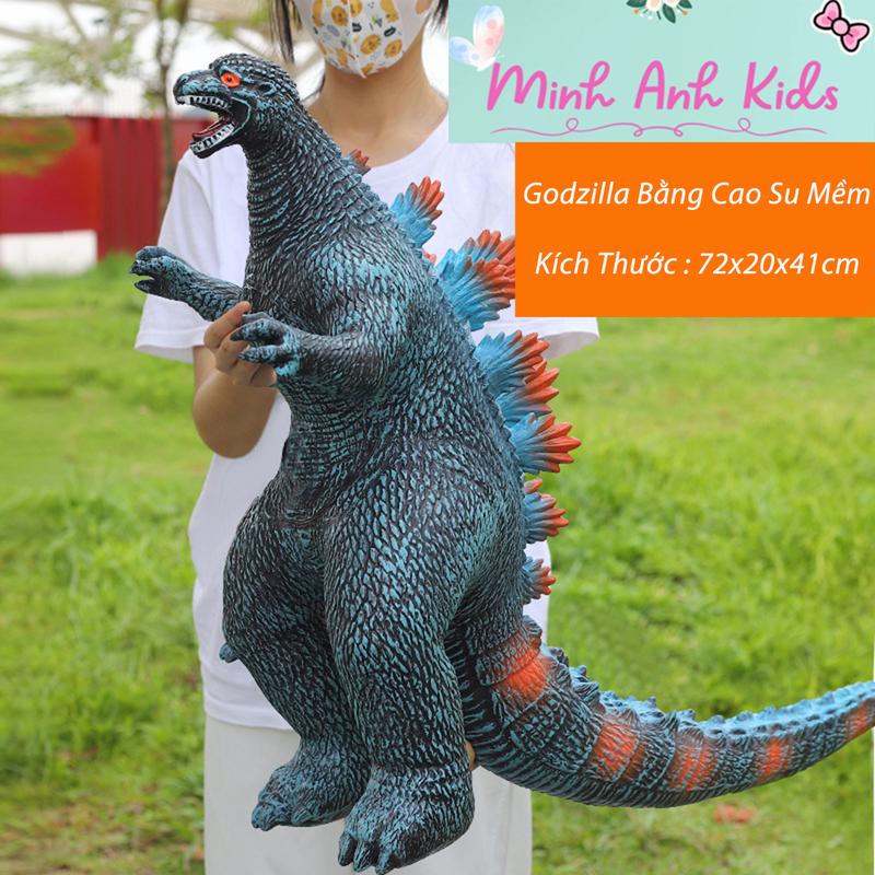  Đồ chơi Godzilla Bằng Cao Su Mềm Size 72cm cho bé - Mô Hình Toy Xếp Hình 