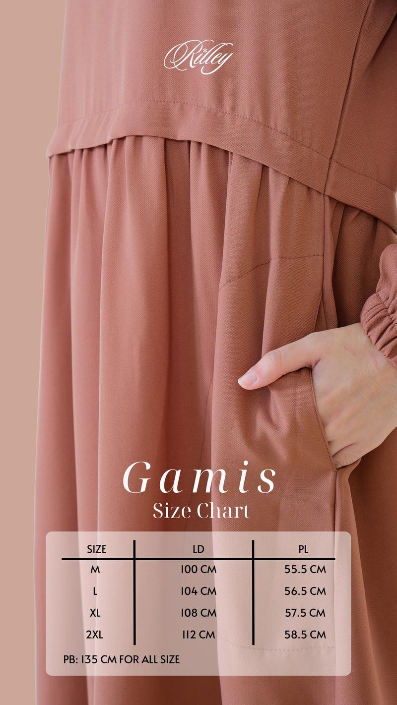 Product Introduction of RILLEY - Gamis Pamela | Dress Panjang Muslim Wanita | Gamis Wanita Terbaru Bahan Rayon Twill 0