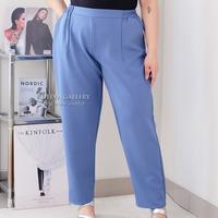 ADEEVA Cassandra Pants Celana Scuba Jumbo - Shop | Tokopedia