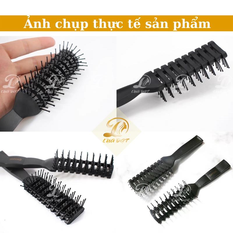 [Sỉ SLL] Lược bán nguyệt chaoba,lược sấy phồng chân tạo kiểu tóc uốn CH1200 3