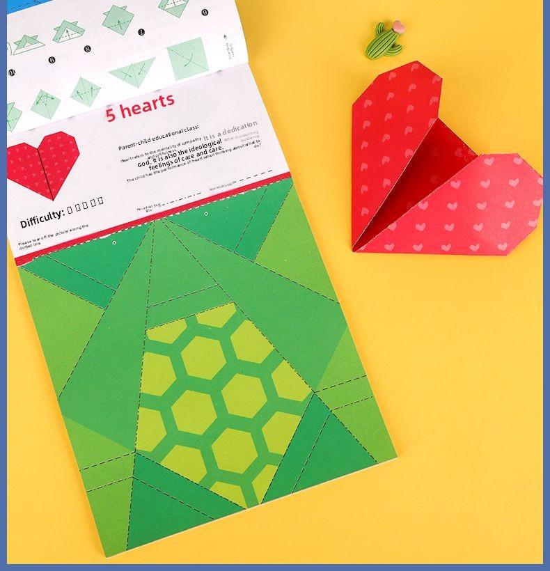 Product Introduction of Creative Origami Book 3D Paper Airplane Craft Kit For Kids Children Age 5-12 Educational STEM DIY Art Projects Step By Step Tutorials With Colorful Paper Sheets Indoor Rainy Day Activities Creative Fun Learning Toys 17