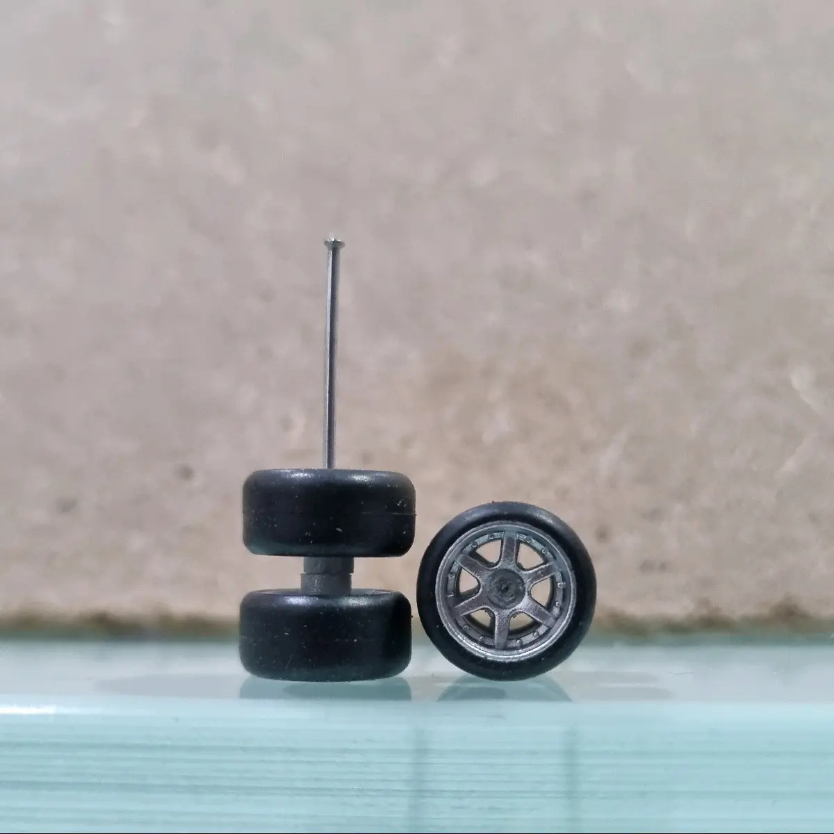 Ban Karet Diecast 1:64 Model Palang 6 Silver