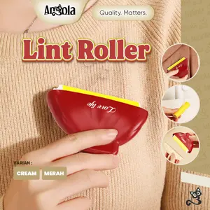 ANGOLA Alat Pembersih Bulu di Baju Sofa Kasur D37 Lint Roller Pembersih Bulu Kucing/Benang/Rambut