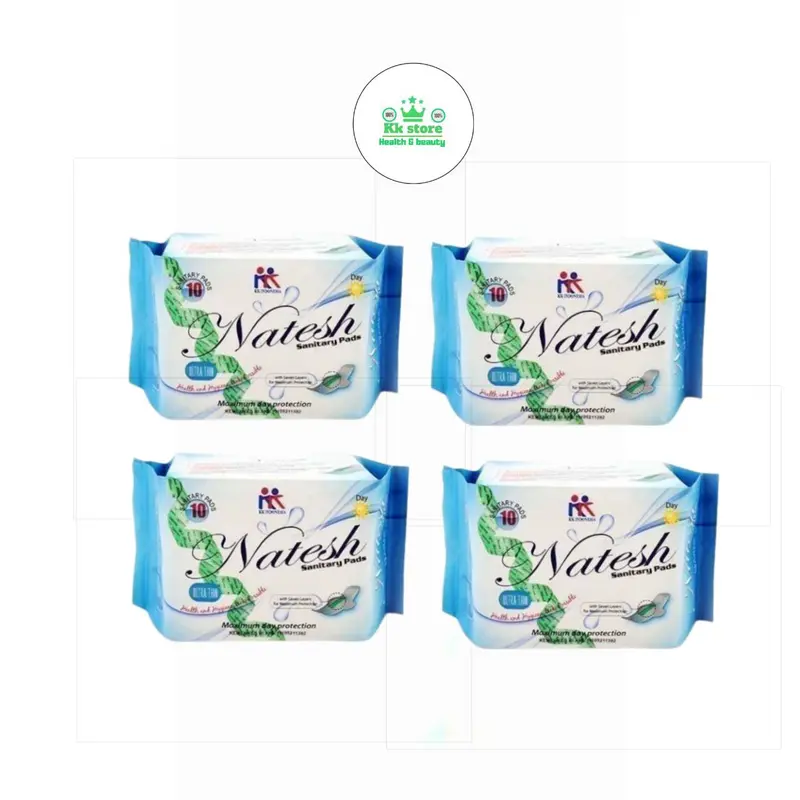 Pembalut Herbal Natesh | Pembalut Natesh Day Pantyliner Night Extra long Atasi haid Exp terbaru 2